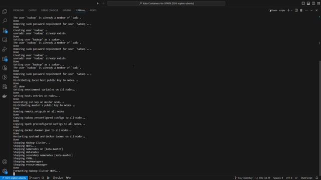 Auto-Deploy Script for Hadoop YARN + Docker смотреть онлайн