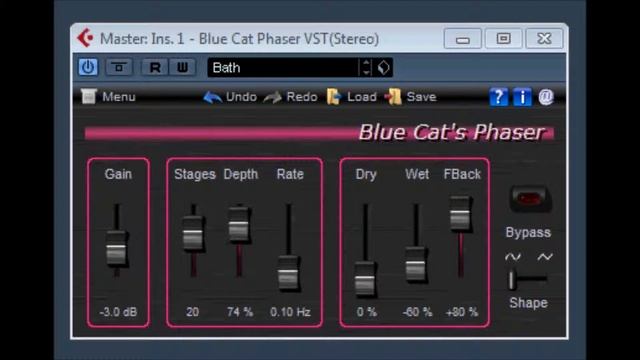 Blue Cat's Phaser stereo by Blue Cat Audio смотреть онлайн
