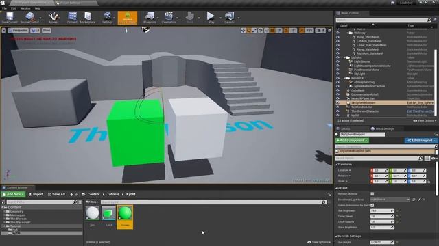 Как импортировать модели из программы Blender в Unreal Egngine 4 (Импорт 3D моделей из Blender) смотреть онлайн