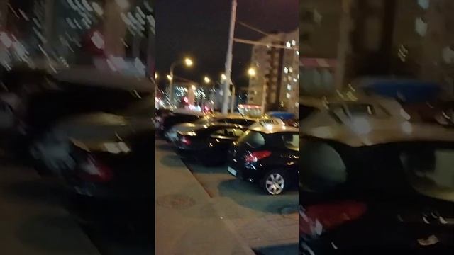 Минск.Сухарево вечером.22 ноября 2023 г.