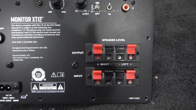 A Look Inside a Polk Monitor XT12 Subwoofer смотреть онлайн