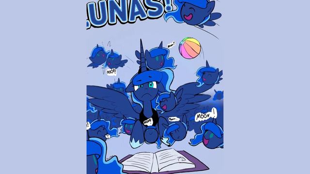 Too Many Lunas - Moon! (Fanfic Reading - Comedy/Adorable/Sweet MLP) смотреть онлайн