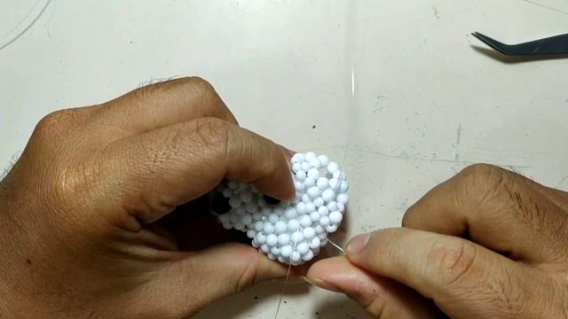 How to Bead Toy Poodle Part 2/Tutorial Kerajinan Manik /DIY смотреть онлайн