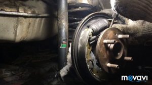 ЗАМЕНА ЗАДНИХ КОЛОДОК НА KIA RIO 2 2010г 1.4