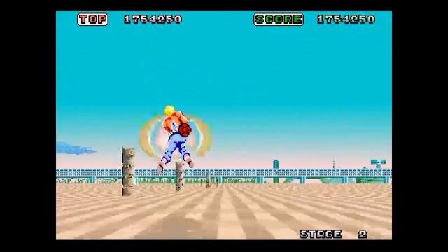 Space Harrier ... (Sega 32X) Gameplay смотреть онлайн