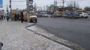 Маршрутка зимой  Маршрутное такси для детей