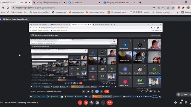 Meet 2021 2022 1 Java nâng cao Nhóm 2 Google Chrome 2021 11 24 07 32 36 смотреть онлайн