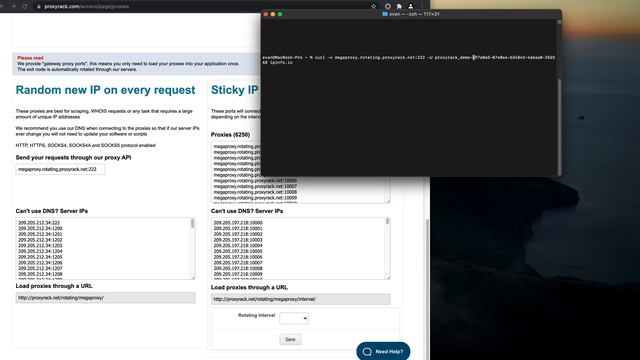 Setting a Rotation Interval with Proxyrack Proxies смотреть онлайн