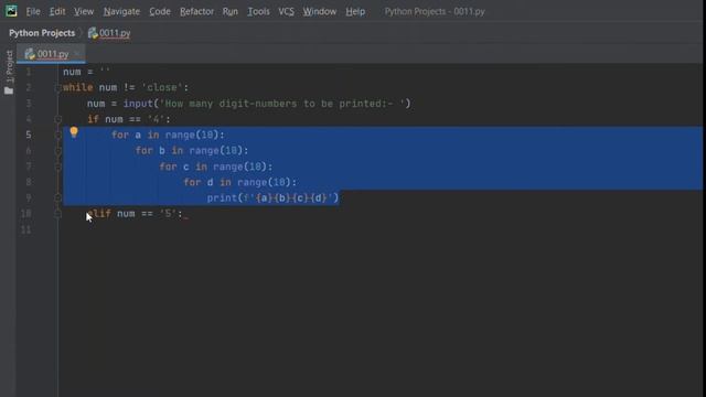 How to print 4-5 digit numbers in Python | 0000-9999 and 00000-99999 | Python Beginners смотреть онлайн