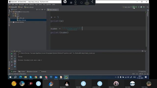 Python 02: Keywords | Identifiers | Variables | Comments | f- String in Python | Basic Programs смотреть онлайн