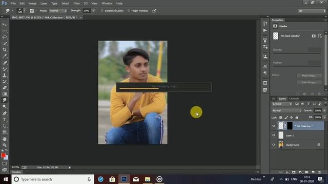 Adobe Photoshop photo editing tutorial | Azhar editor official #viral смотреть онлайн