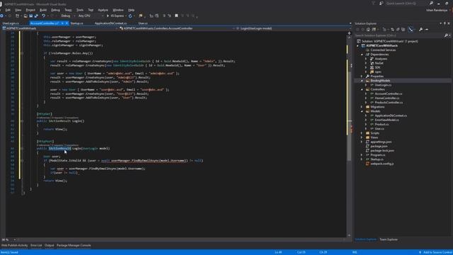 ASP.Net Identity - Using ASP.Net-Core-MVC-with-VueJs (Part 3) смотреть онлайн