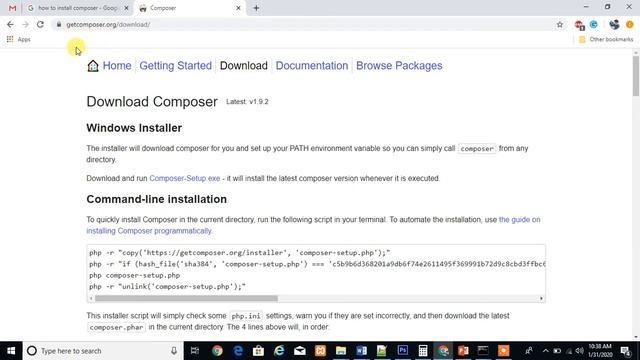 How to install composer in windows смотреть онлайн