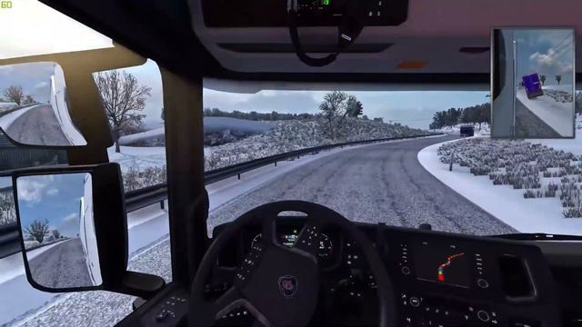 ETS 2 MP дорога дураков #1 смотреть онлайн