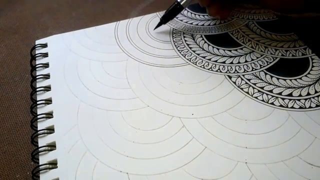 3D Mandala Art Step By Step Tutorial ।। How To Draw Mandala Art ।। 3D Zentangle Art ।। 3D Doodle Ar смотреть онлайн