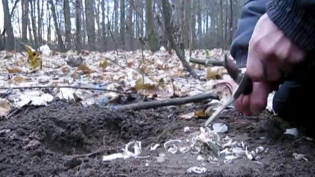 Розжиг костра 1 спичкой для начинающих туристов смотреть онлайн