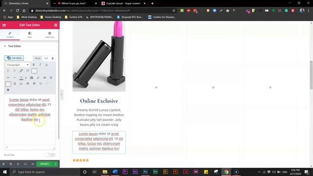 Design it Like...Fenty Beauty! Pt. 1 Sliders and Products | WordPress Elementor Tutorial смотреть онлайн