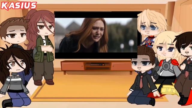 Avengers React to Wanda | 8/? | Gacha MCU Marvel | Kasius смотреть онлайн