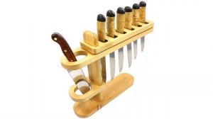 Деревянные подставки для ножей своими руками #своимируками #дерево