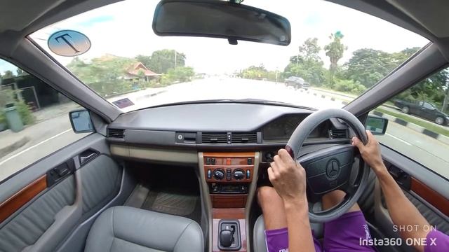 Mercedes Benz W124 (1994) POV : Saturday drive # 2 смотреть онлайн