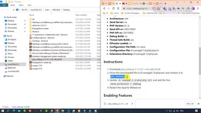How to install Xdebug on Window HKimhab смотреть онлайн
