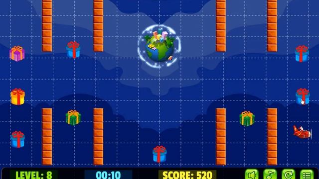 Санта: Полёт за подарками (Santa Gifts Rush) - Обзор Игры - Прохождение смотреть онлайн