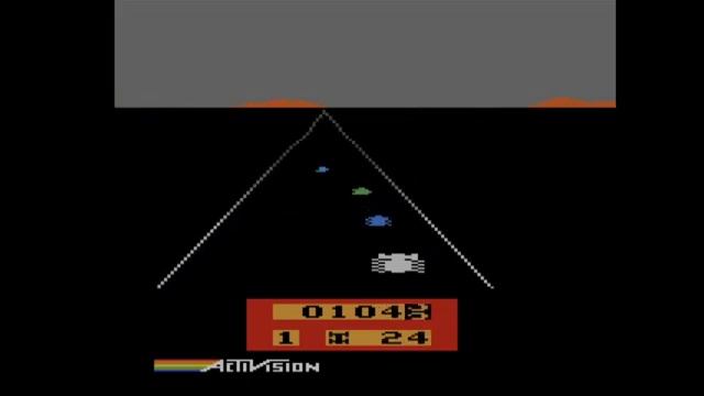 Atari 8 bit Gameplay - River Raid, Enduro, Pacman, Space Invaders, Super Breakout смотреть онлайн