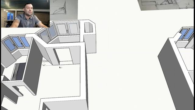 Перепланировка двушки. Как убрать эркер? архитектурный лайфхак. смотреть онлайн