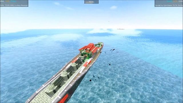 From The Depths Tournament Battleship Brawl S3E109 Funkey's Revenge vs Kendall смотреть онлайн