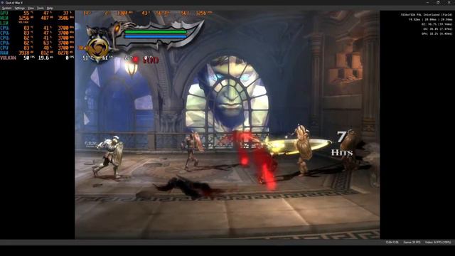 GTX 960 + i3 4170 PCSX2 1.7 God of War II Benchmark FPS Performance смотреть онлайн
