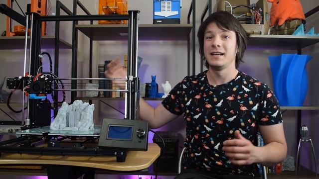 The Anet A8 PLUS is big, cheap and won't catch fire. 3D Printer Review смотреть онлайн