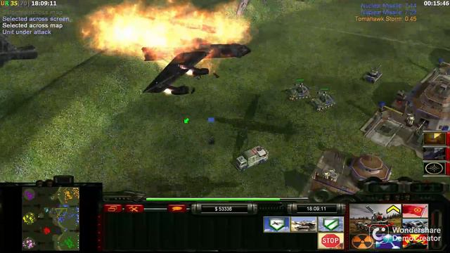 C&C GENERALS ZERO HOUR CONTRA MOD CHINA NUKLEAR WITH 2 FRIEND VS 5 INSANE ARMY NEW RANK MAP بصوتي смотреть онлайн