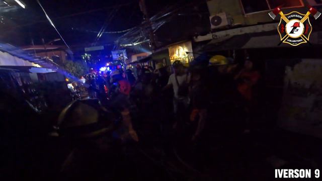 2nd Alarm Residential Fire @Tecson St Cor Villaruel St Tondo Manila | Iverson Fire Rescue Volunteer смотреть онлайн