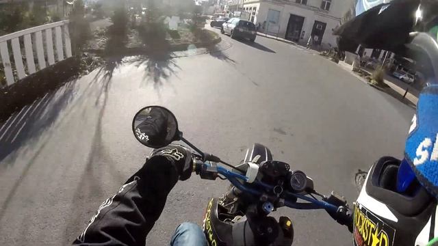 GoPro 2015 : Balade en ville Suzuki RMX 50cc #3 смотреть онлайн