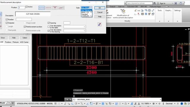 Autocad Structural Detailing (ASD) Simple Beam P.2-شوب دروينج لكمرة بسيطة الجزء الثاني смотреть онлайн