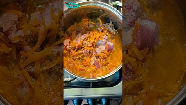 Жаркое с мясом и грибами! #вкусно #готовим #кулинария #готовимдома #кухня #рецепты #жаркое #мясо смотреть онлайн