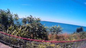 От станции Туапсе до станции Шепси в Электропоезде Ласточка