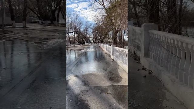 На дворе весна/ 26 ноября 2023 ПАВЛОДАР/Набережная #павлодар #казахстан #прогулка #город смотреть онлайн