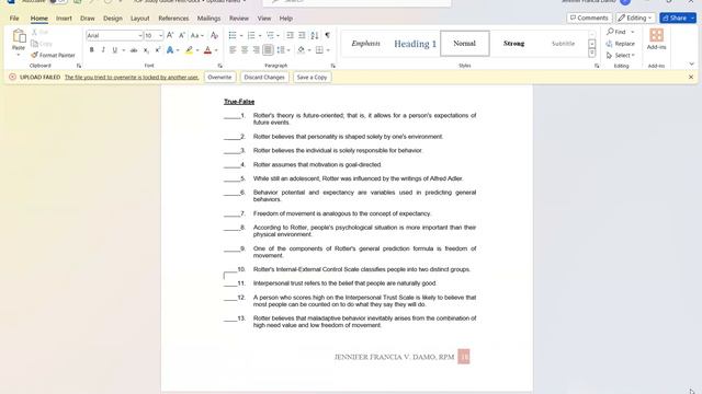 Chapter 18: Rotter and Mischel: Cognitive Social Learning Theory смотреть онлайн