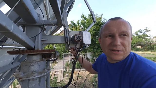 Солнечный трекер сломался, замена двигателя / SOLAR TRAKER смотреть онлайн