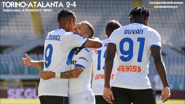 TORINO-ATALANTA 2-4 - Radiocronaca di Francesco Repice (26/9/2020) da Rai Radio 1 смотреть онлайн