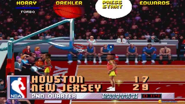 NBA Jam TE gameplay (PC Game, 1994) смотреть онлайн