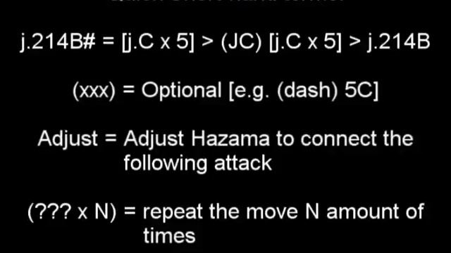 BBCS1 - Hazama Combo Guide rev.2 смотреть онлайн