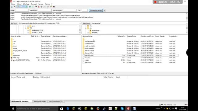 VPS n°3 - Changer ses pages d'erreurs LAMP смотреть онлайн