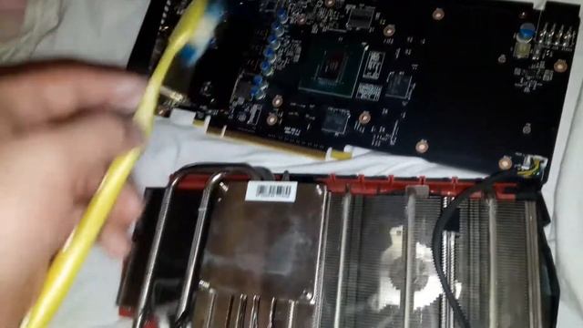 Замена термопасты на видеокарте MSI GTX960 gaming 2G смотреть онлайн