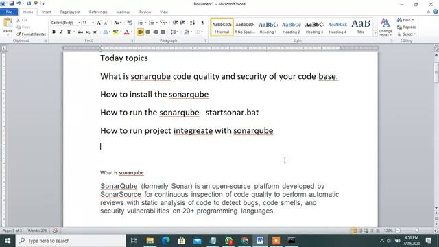 SonarQube Setup And Run SonarQube Scanner смотреть онлайн