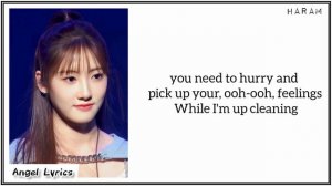 BABYMONSTER Haram-"Pick Up Your Feelings" (Song Cover Lyrics)