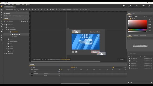 Outliner Overview - Google Web Designer смотреть онлайн