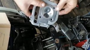 скутер 150 кубов очередной ремонт замена головки и колец часть 2