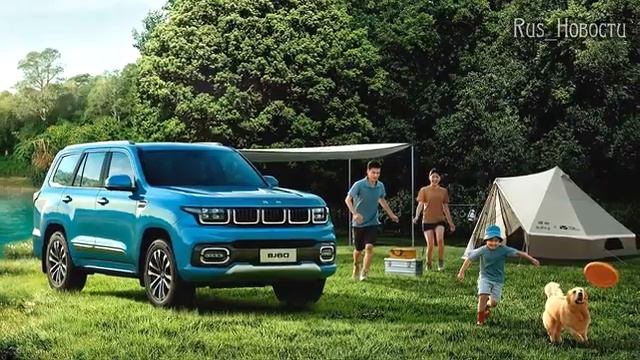 Авто обзор - Новый китайский BAIC BJ60 2023 выглядит как нечто среднее между Jeep и Land Cruiser